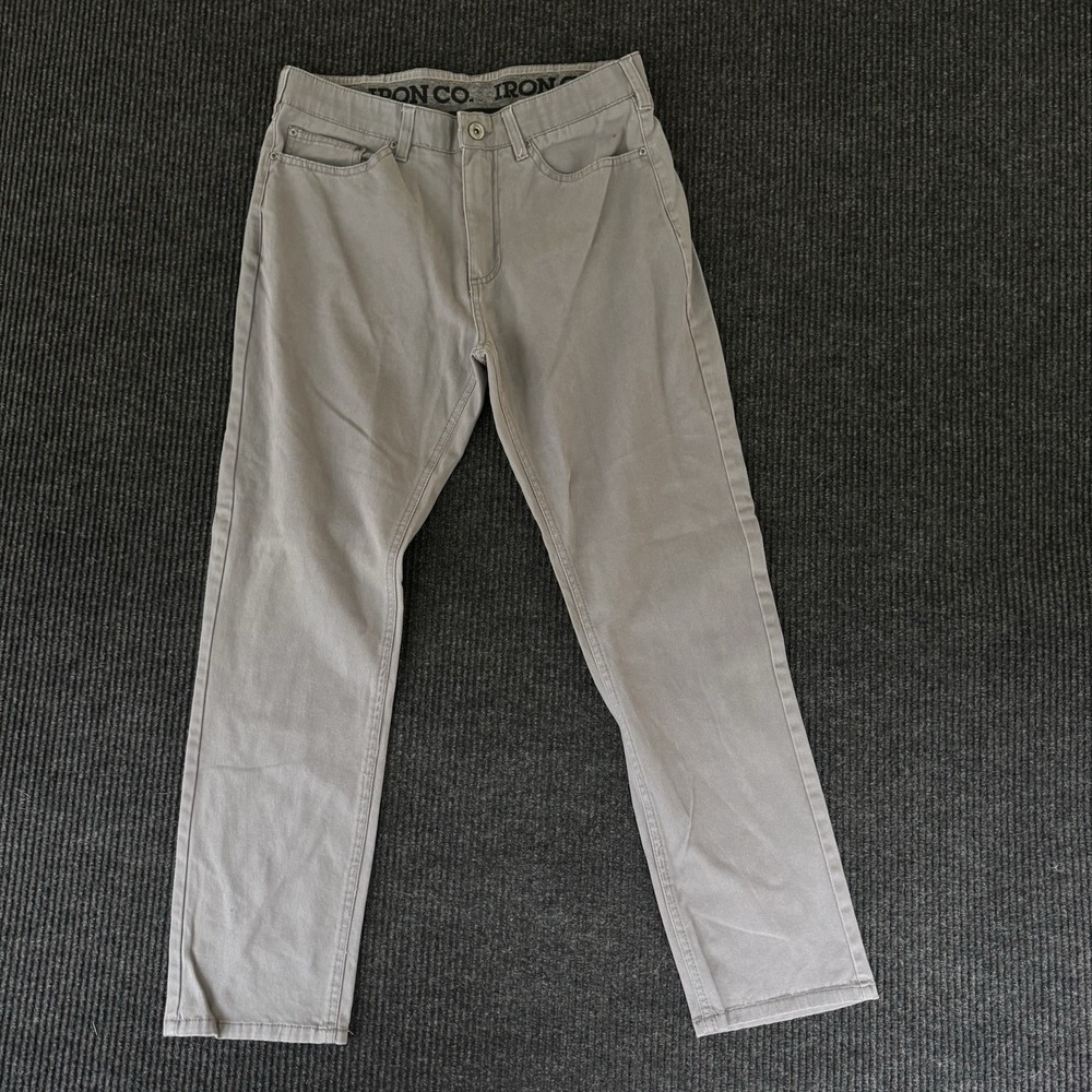 Iron Co. Jeans Men's 32x30 Denim Classic Comfort Waistband Straight Leg